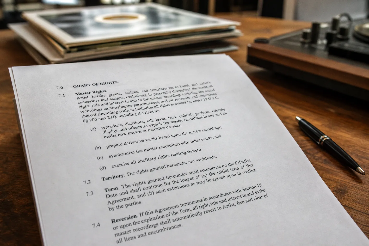 This contract mistake cost a rapper his masters: check yours